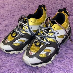 balenciaga white and yellow